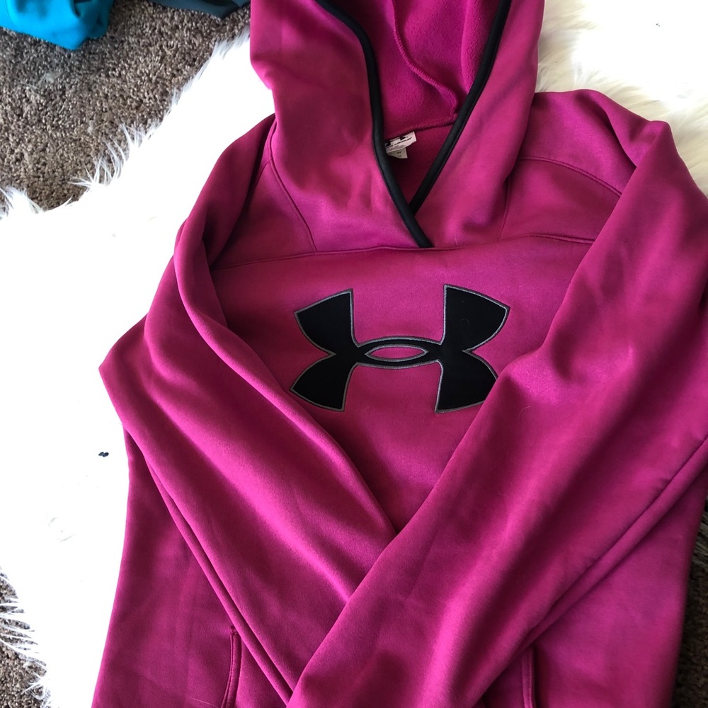 Pink Underarmour Hoodie